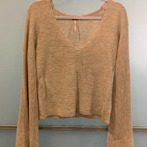 Free People V-Neck Sweater